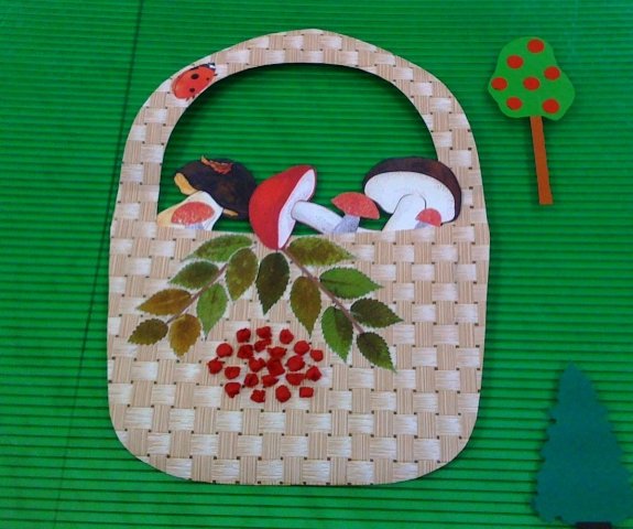 Корзинка для аппликации