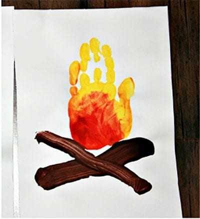 Аппликации костер (44 фото)