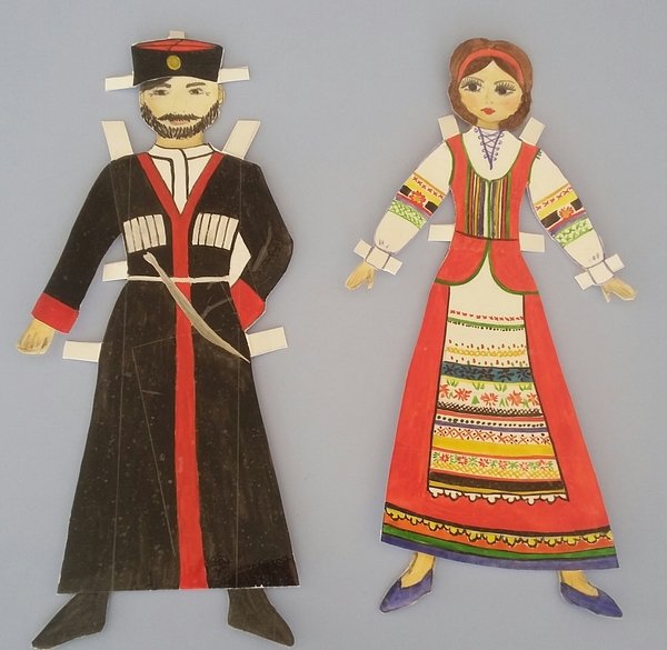Игра наряди кукол народов России