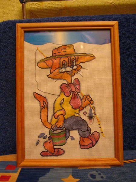 Бабушка кота Леопольда