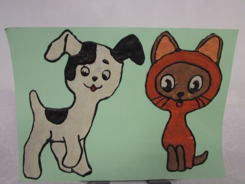 Котенок Гав рисунок