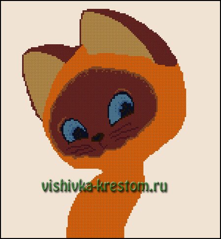 Набор для вышивания крестиком котенок Гав