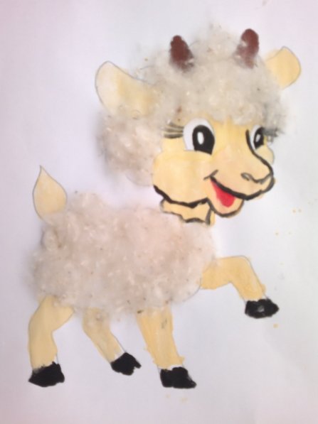 Поделка козлик