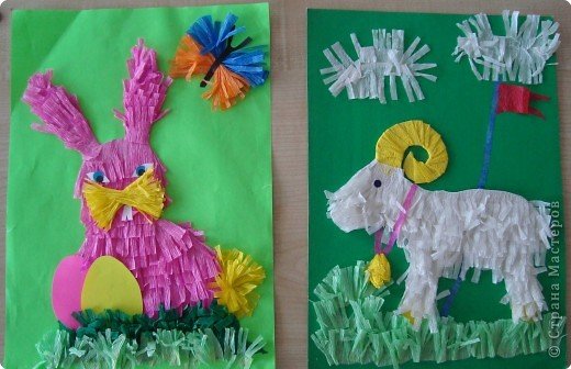 Поделка козленок