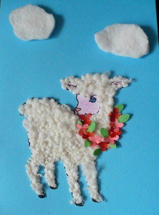 Аппликация козленок