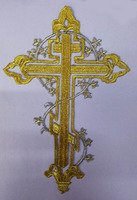 Готовый крест аппликация купить в магазине швейном