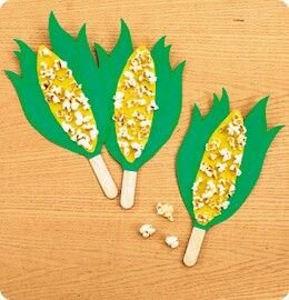 Кукуруза поделка для детей