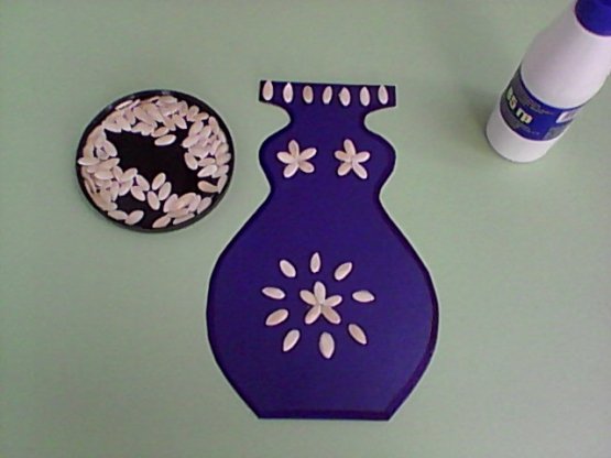 Аппликация кувшин