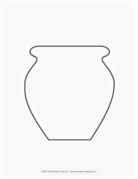 Ваза для аппликации