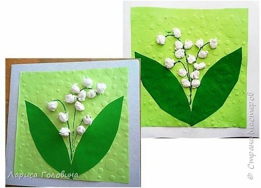 Весенняя аппликация