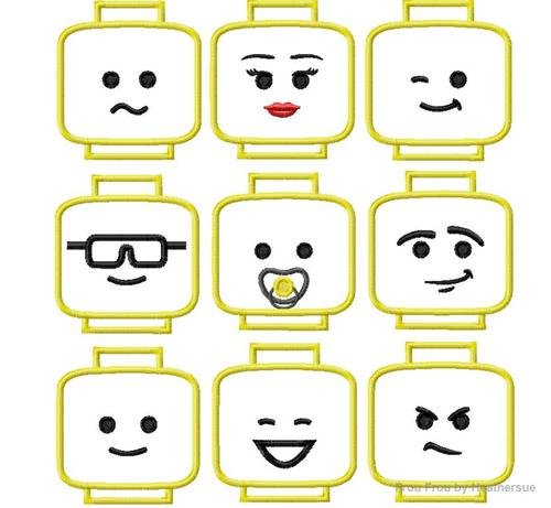 Аппликация лего