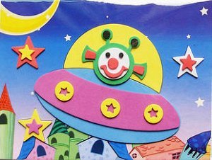 Аппликация НЛО