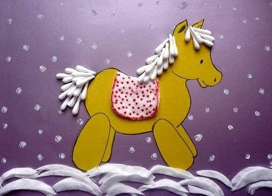 Поделка лошадка для малышей
