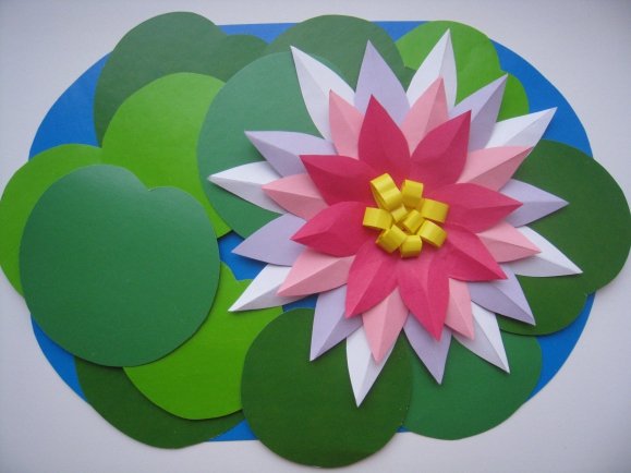 Аппликации лотос (40 фото)