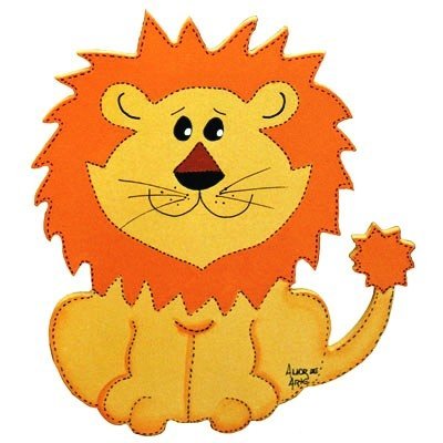 Аппликация Лев