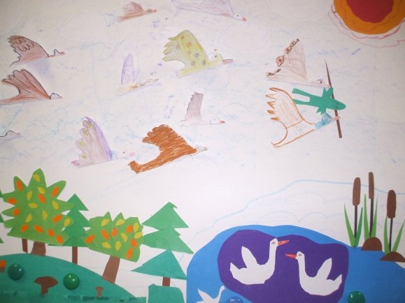 Аппликация лягушка путешественница в подготовительной группе