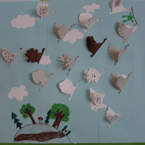 Аппликация лягушка путешественница в подготовительной