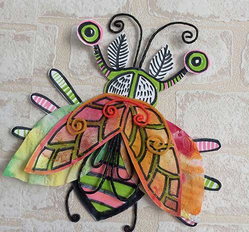 Поделка жука для детей