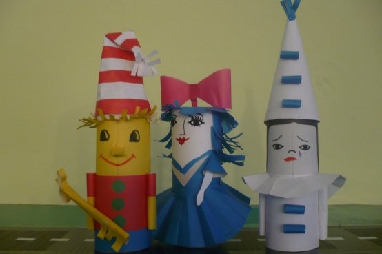 Поделка Буратино