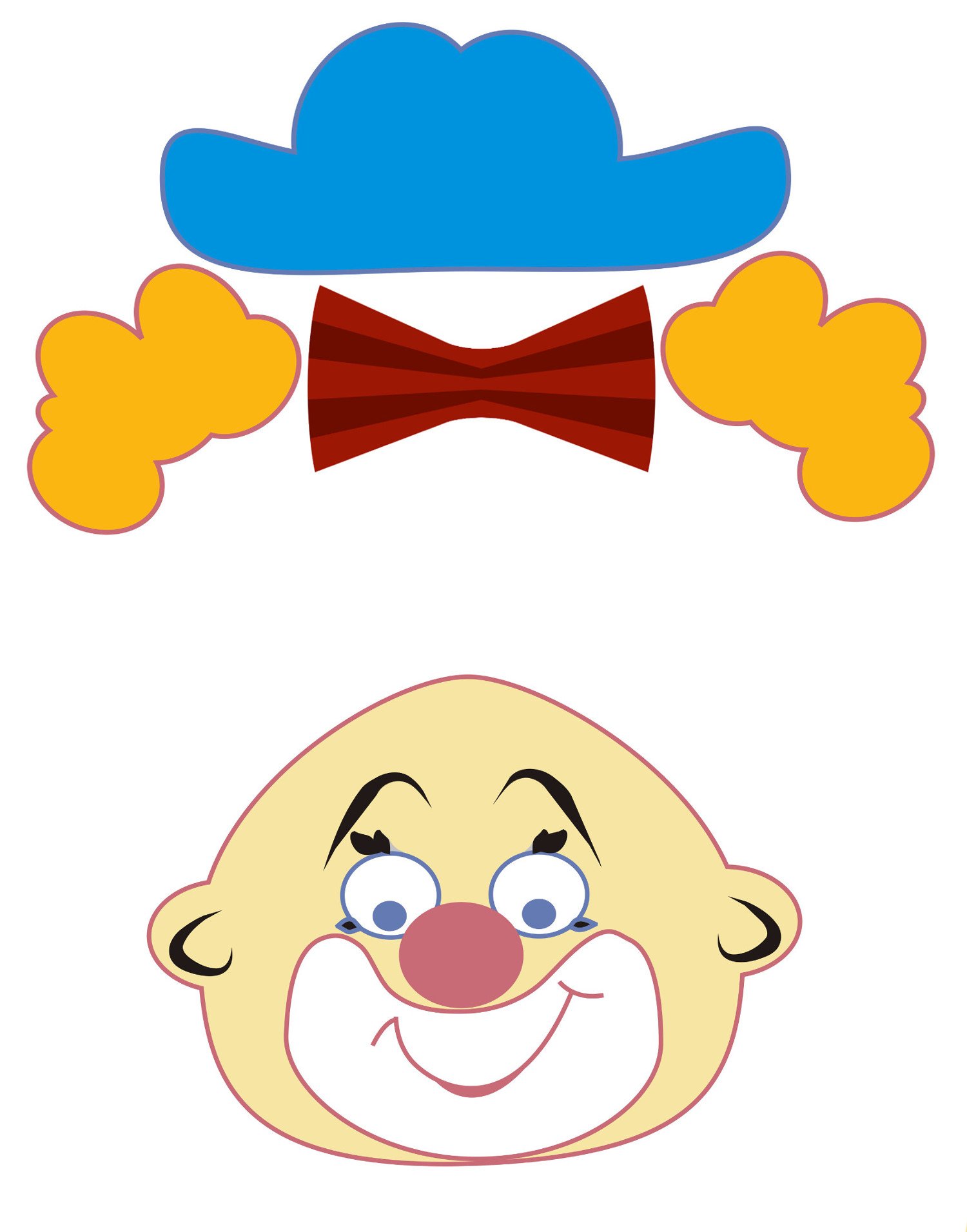 Лицо клоуна без волос. Аппликация клоун для малышей. Весёлая аппликация "клоун". Клоун шаблоны для аппликации. Голова клоуна для аппликации.