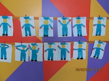 Матрос аппликация в старшей группе