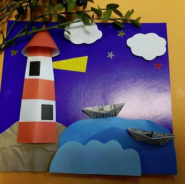 Морская аппликация