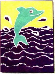 Аппликация методом обрывания бумаги