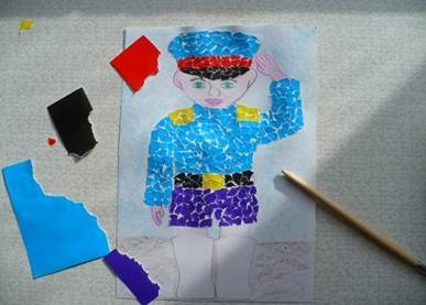 Аппликации мир профессий (44 фото)