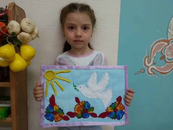 Творческие работы детей на тему мир