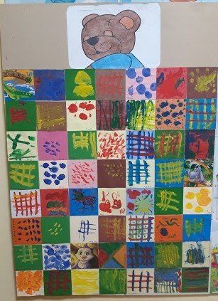 Аппликации мишка под одеялом (41 фото)