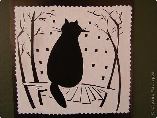 Монохромная аппликация