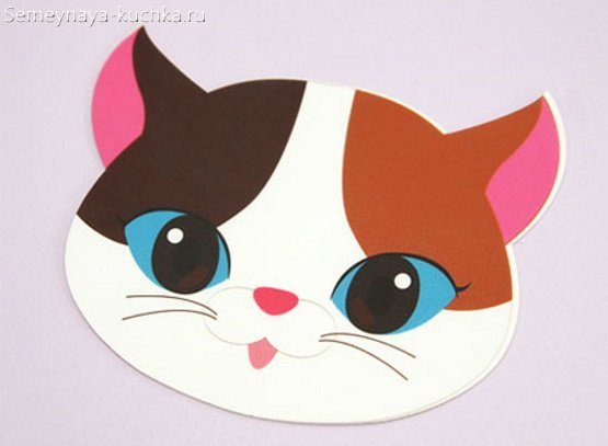 Аппликации морда кота (45 фото)