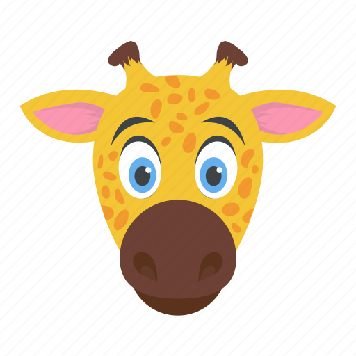 Маска голова жирафа