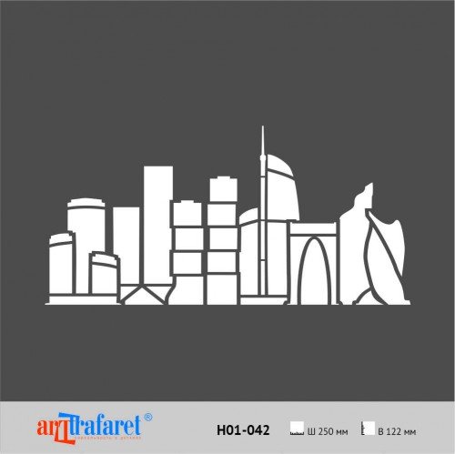 Аппликация Москва Сити