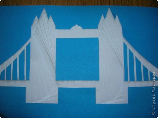 Конструирование из бумаги мосты