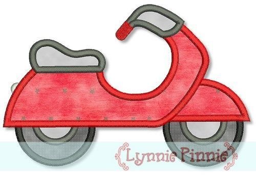 Мотоцикл из цветной бумаги