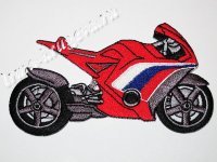 Аппликация мотоцикл