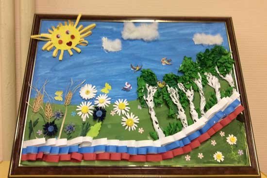 Поделка моя Родина