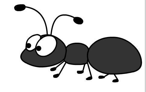 Аппликация муравей