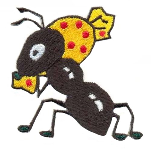 Муравей аппликация для детей