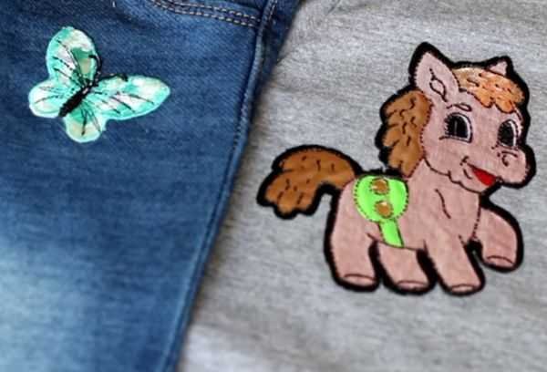 Наклейки на дырки на одежде