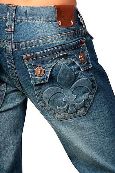 Задний карман джинс