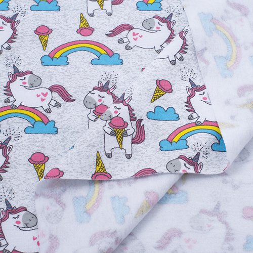 Футер ткань детская