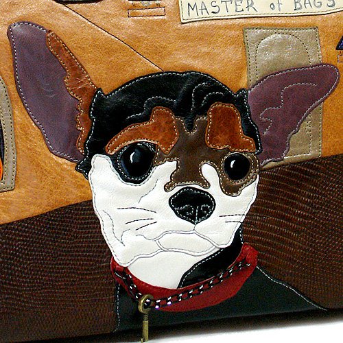 Сумки с аппликацией собаки