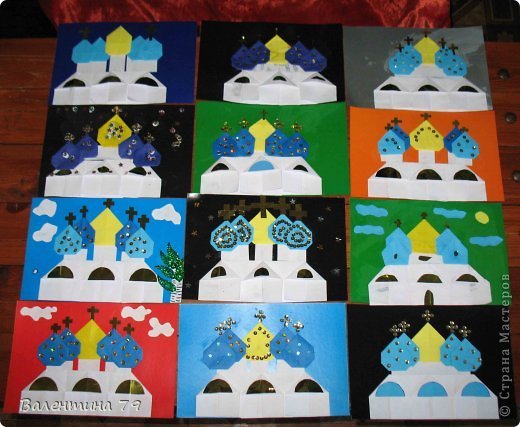 Аппликации для воскресной школы