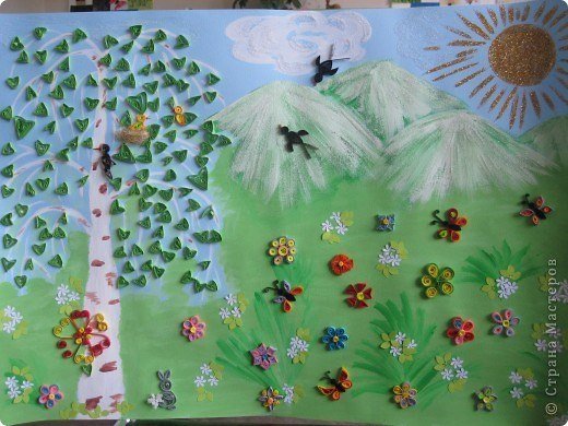 Коллективные поделки в детском саду