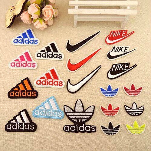 Нашивки на одежду спортивные бренды