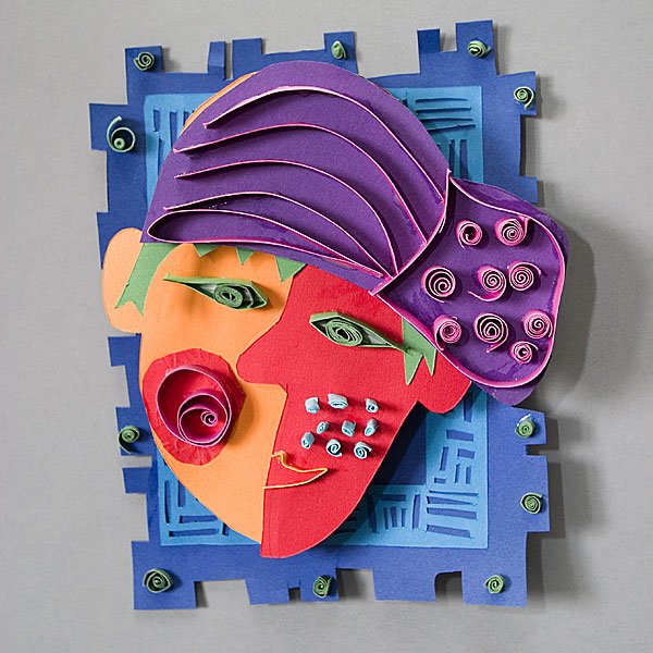 Маска бумагопластика