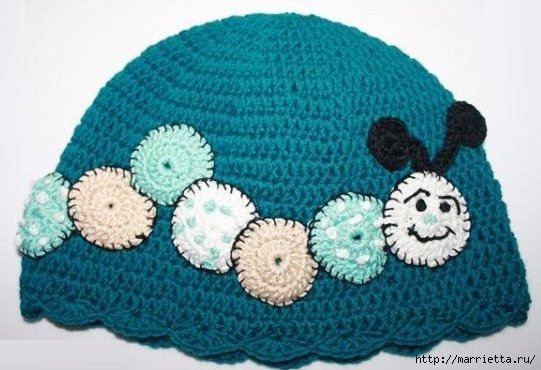 Как украсить аппликацией шапку