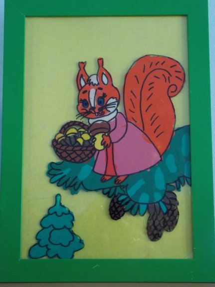 Аппликация по мотивам сказок